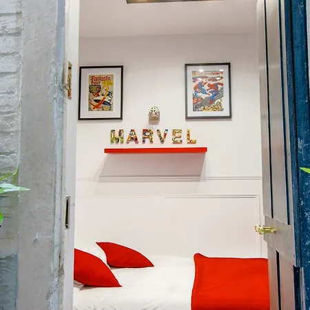 25 - Fun Duplex In Montorgueil * باريس